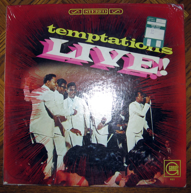 Temptations - Live! Record